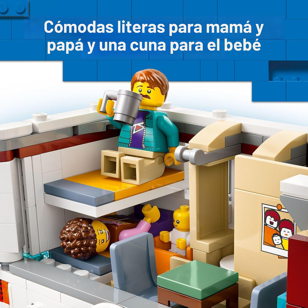 LEGO City - Furgoneta de Vacaciones de Aventura Festiva 60454 - Jue...