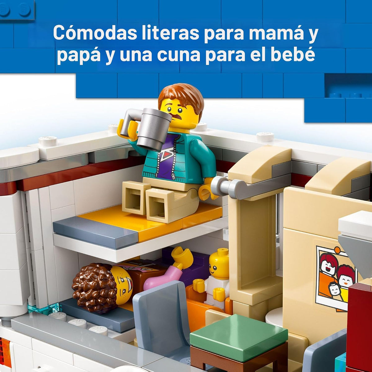 LEGO City - Furgoneta de Vacaciones de Aventura Festiva 60454 - Jue...