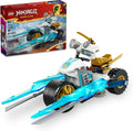 LEGO NINJAGO Motocicleta de Hielo de Zane con 1 Minifigura Incluida...
