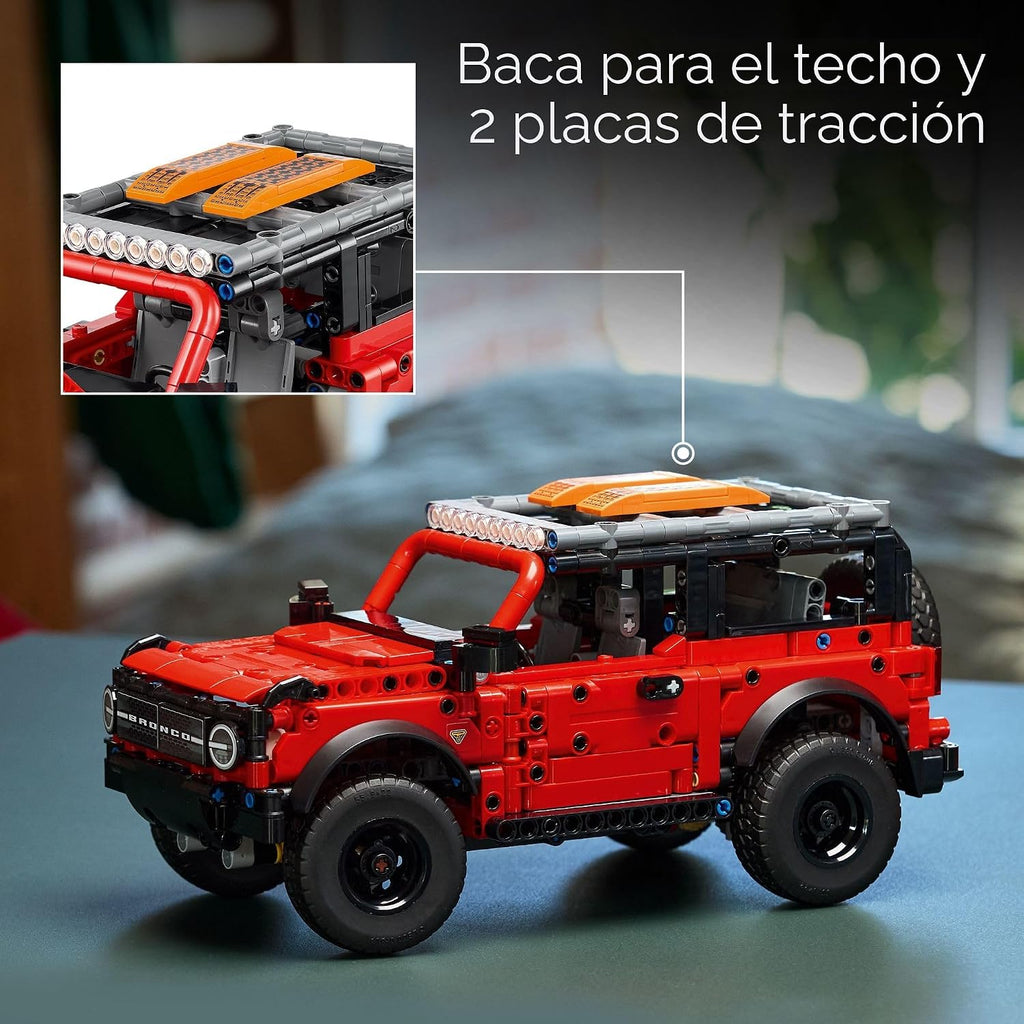LEGO Technic Ford Bronco - Auto de juguete para niños, juguete de c...