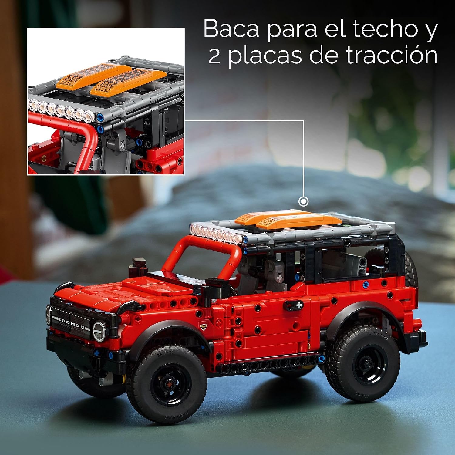 LEGO Technic Ford Bronco - Auto de juguete para niños, juguete de c...
