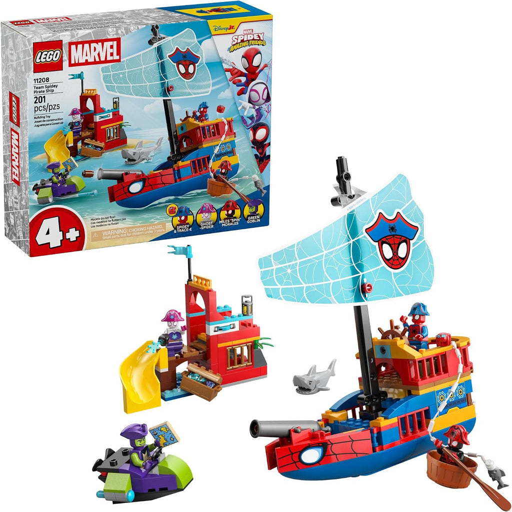 LEGO Marvel Spidey and His Amazing Friends Team Spidey - Juguete de...