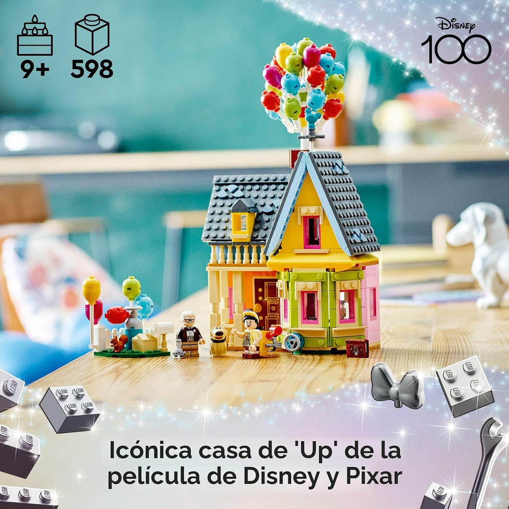 LEGO Disney and Pixar Casa de 'Up', Set Clásico de Juguetes...