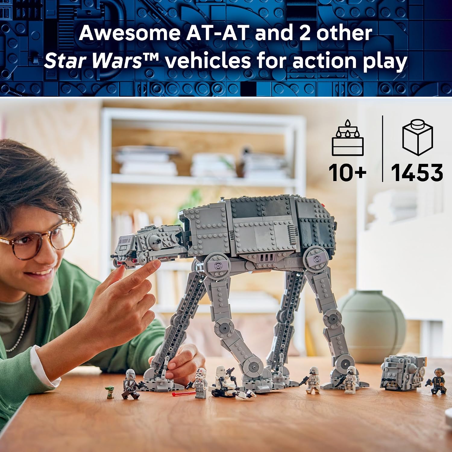LEGO Star Wars Imperial Remnant AT-AT con INT-4 - Juguete de constr...