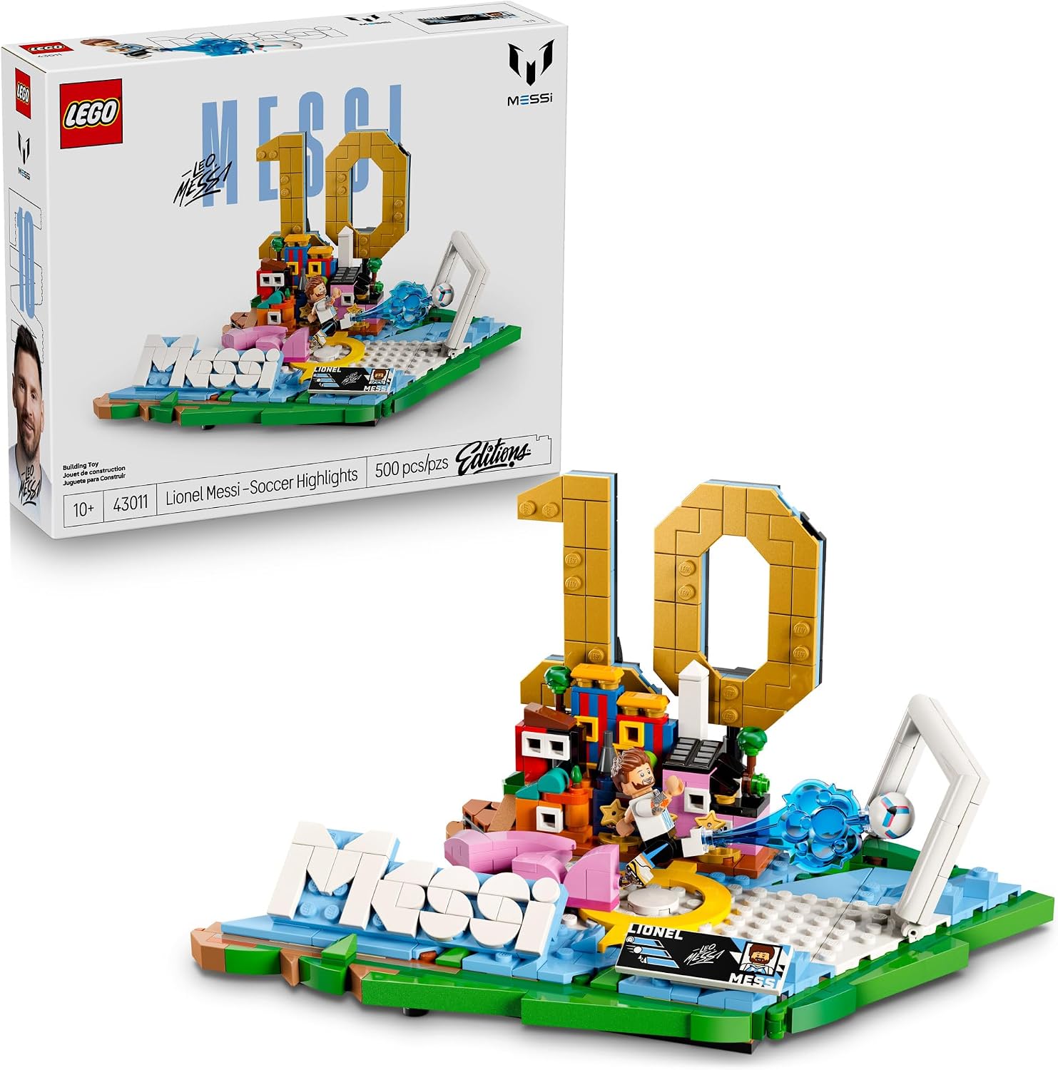 LEGO Editions Lionel Messi - Juego de construcción para niños y niñ...