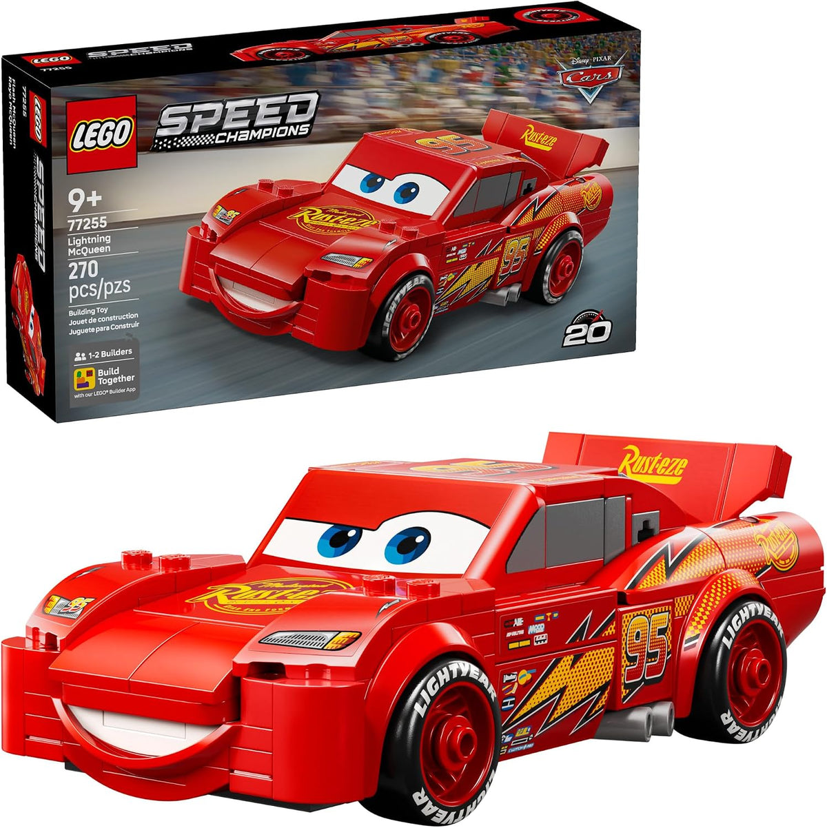 LEGO Speed Champions Lightning McQueen Juguetes - Bloques de constr...
