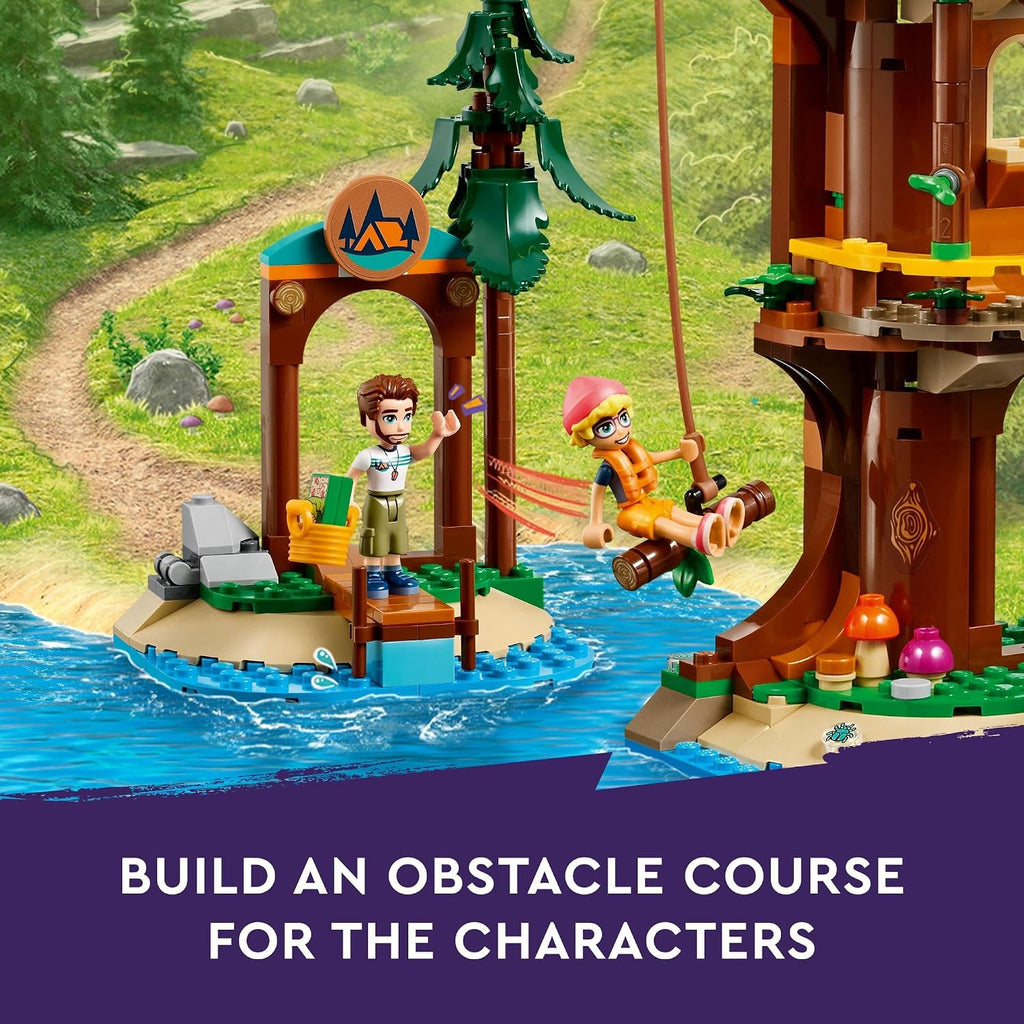 LEGO Friends Adventure Camp Casa del Árbol Juguete de Construcción...