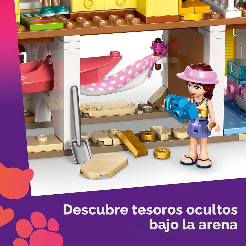 LEGO Friends Beach House with Seals - Juguete de construcción para...