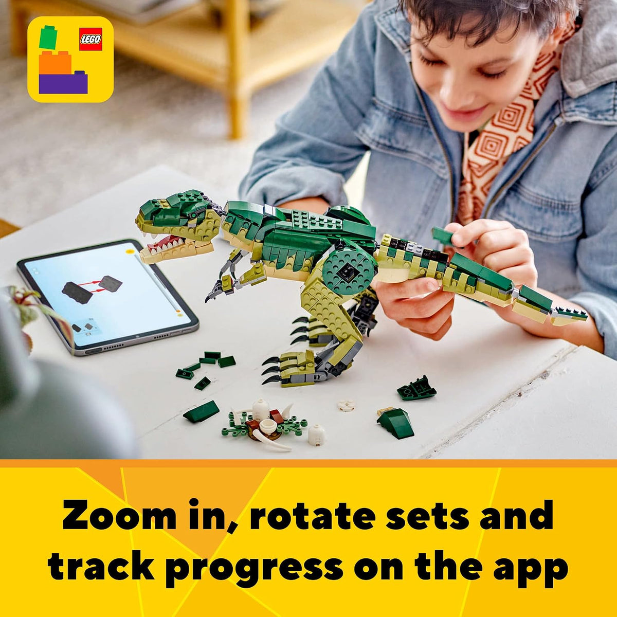 LEGO Creator 3 en 1 T Rex Toy \u2013 Juego de construcción de jugue...