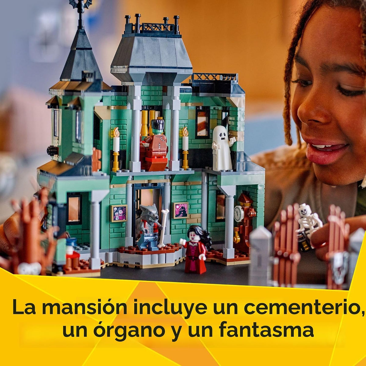 LEGO Creator 31167 - Juguete de construcción de mansión embrujada 3...