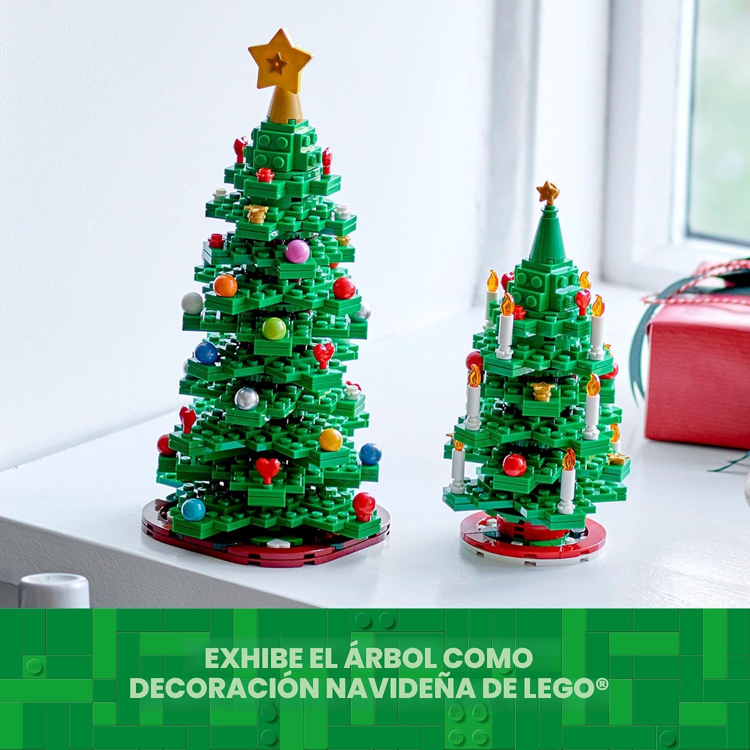LEGO Árbol de Navidad - Juguetes de Construcción para Niños, Niños...