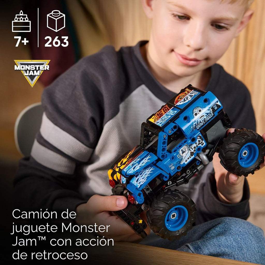 LEGO Technic Monster Jam Grave Digger - Juguete de construcción de...