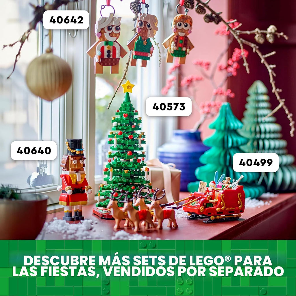 LEGO Árbol de Navidad - Juguetes de Construcción para Niños, Niños...