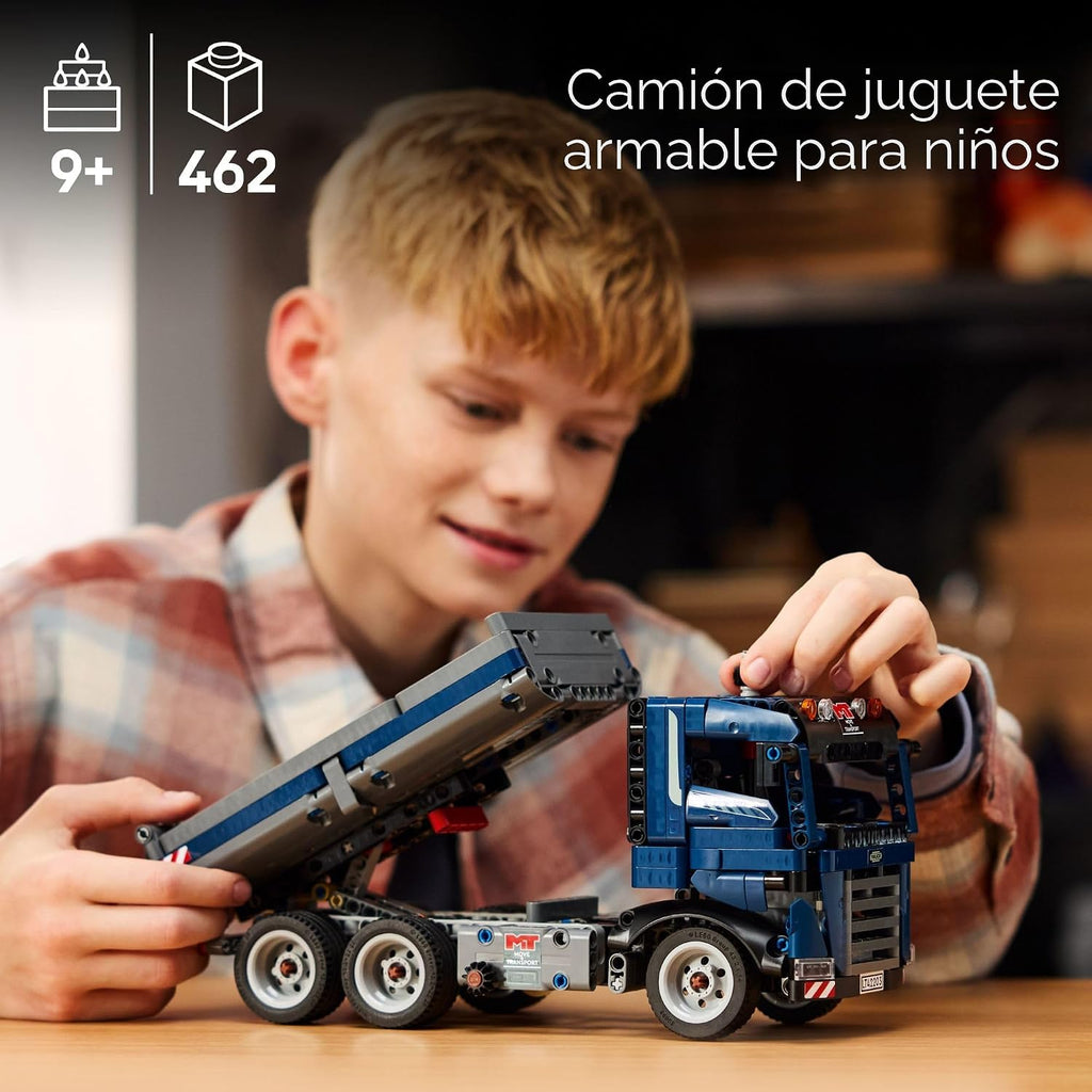 LEGO Technic Tipping - Camión volquete de juguete de construcción p...