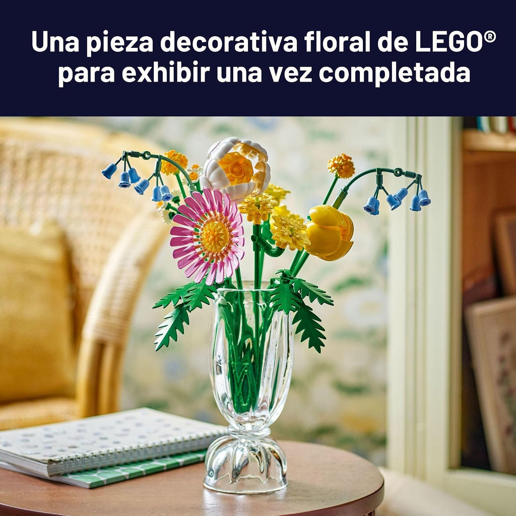 LEGO Botanicals - Juguete de construcción de ramo pequeño soleado \...