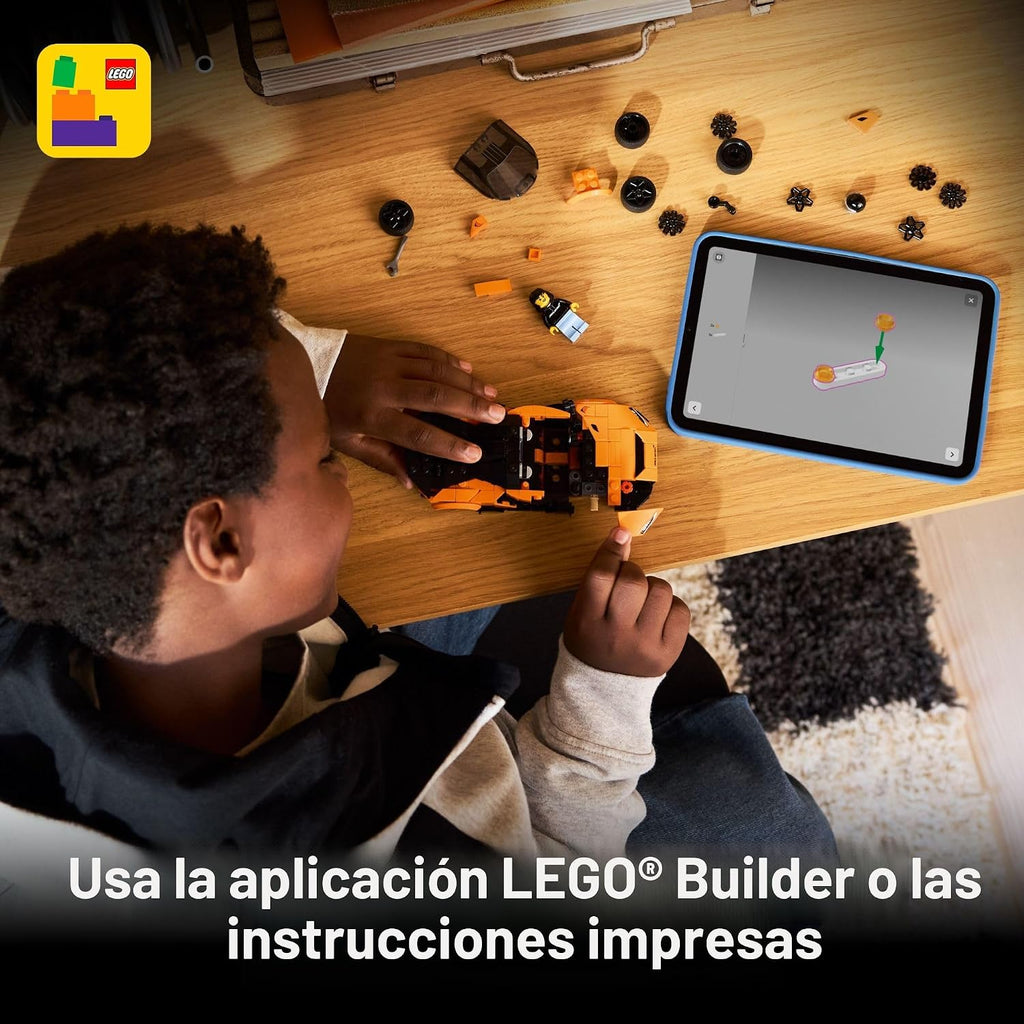 LEGO Speed Champions McLaren W1 - Juguete de auto de carreras para...