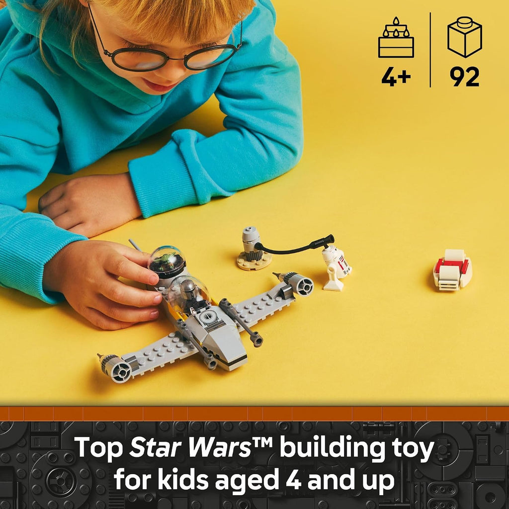 LEGO Star Wars: El conjunto de construcción de Mando y Grogu del N-...