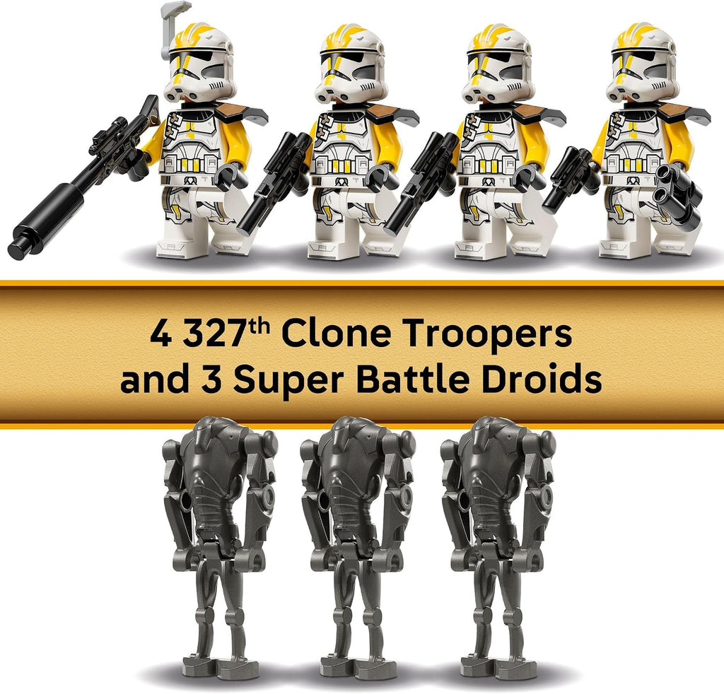 LEGO Star Wars Paquete de Batalla del 327º Cuerpo Estelar de Clone...