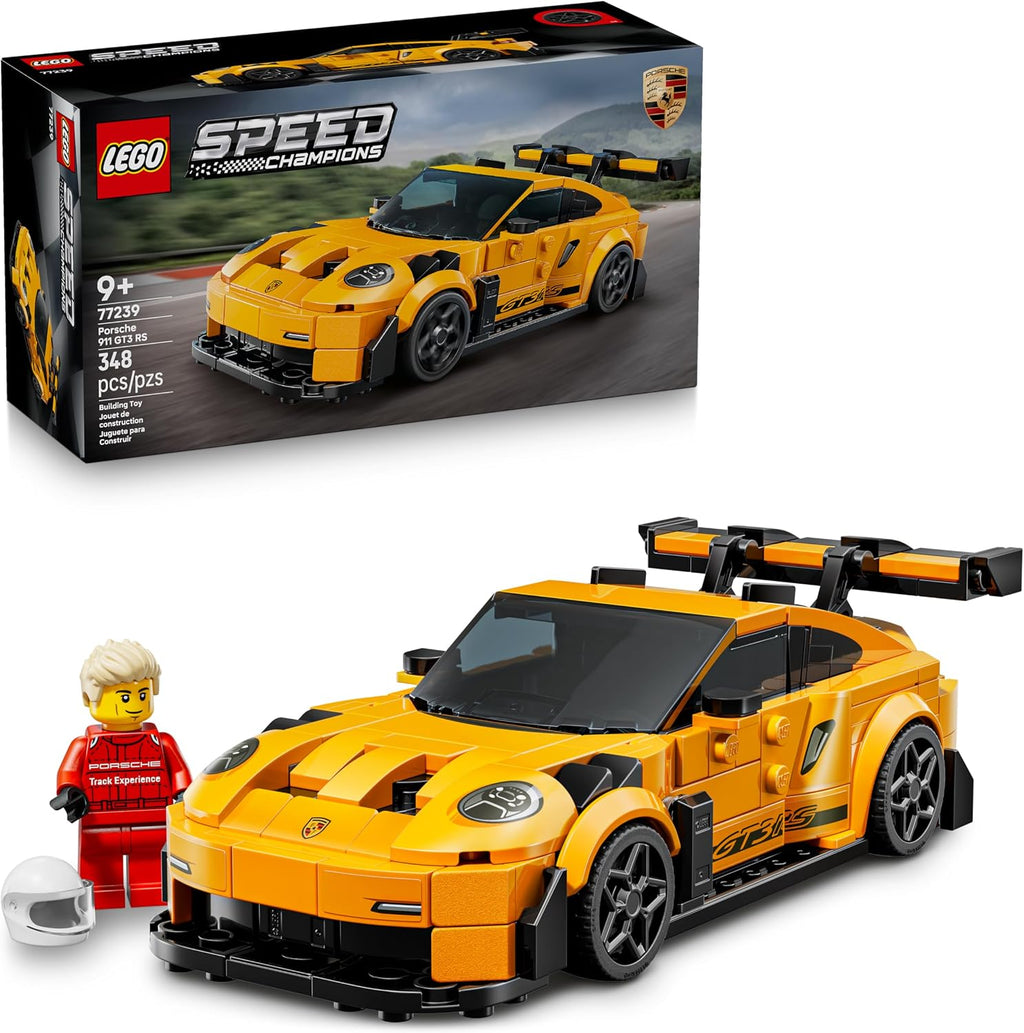 LEGO Speed Champions Porsche 911 GT3 RS Super Auto Juguete - Kit de...