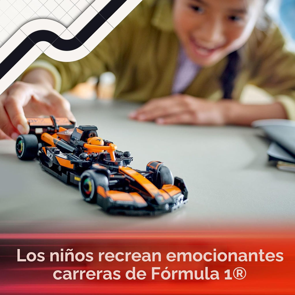 LEGO Speed Champions McLaren F1 Team MCL38 - Juego de construcción...
