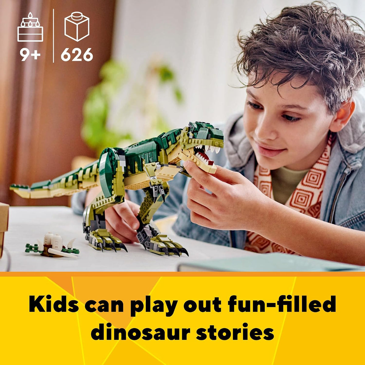 LEGO Creator 3 en 1 T Rex Toy \u2013 Juego de construcción de jugue...