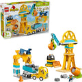 LEGO DUPLO Town 3 en 1 Sitio de Construcción y Juguetes de Vehículo...