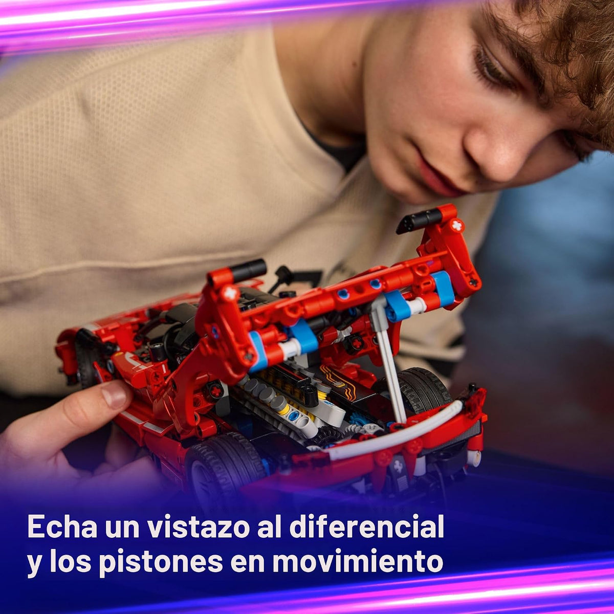 LEGO Technic Ferrari FXX K Coche de Juguete - Juguete de construcci...
