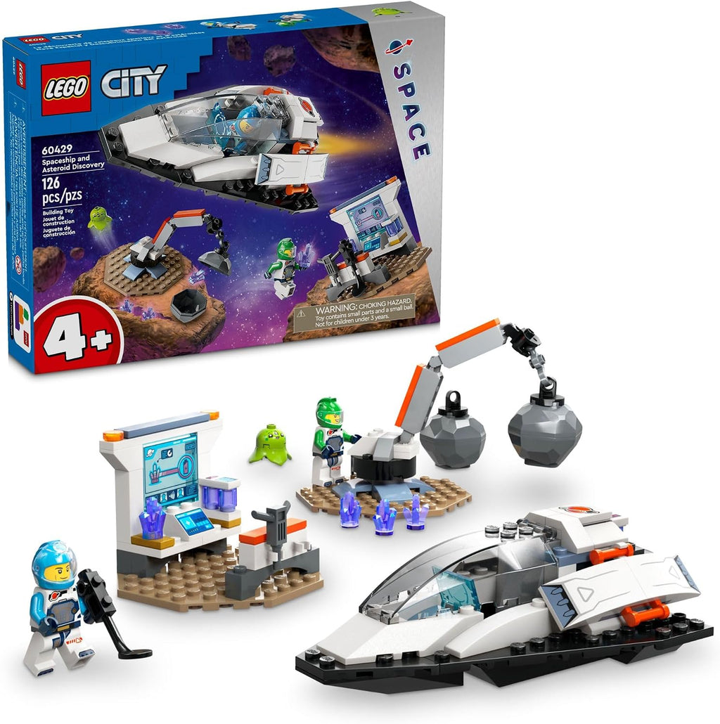 Conjunto de construcción de juguete LEGO City Nave Espacial y Descu...