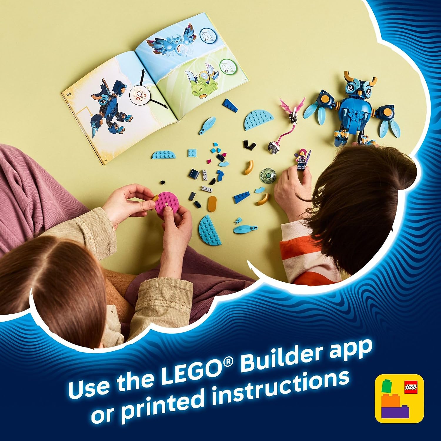 LEGO DREAMZzz Búho del Tiempo de Zoey - Juego de construcción para...