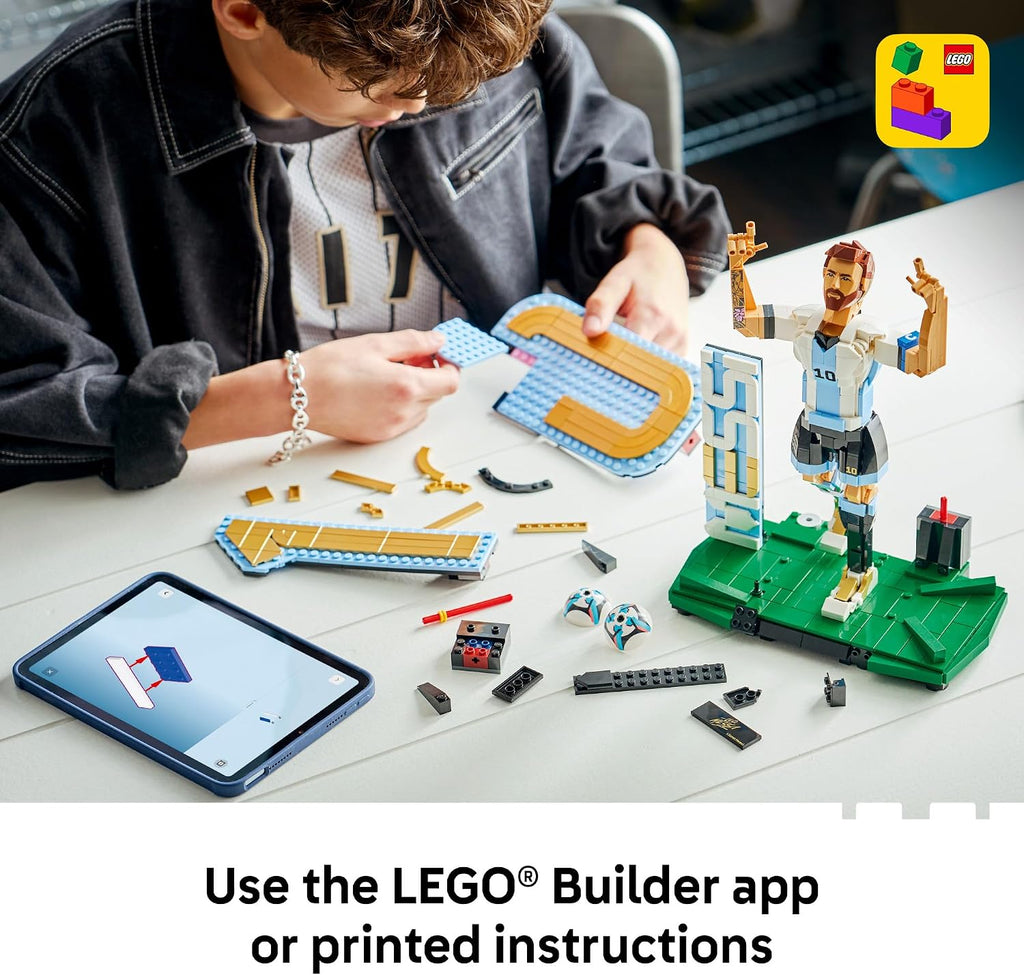 LEGO Editions Lionel Messi - Leyenda del fútbol - Juego de construc...