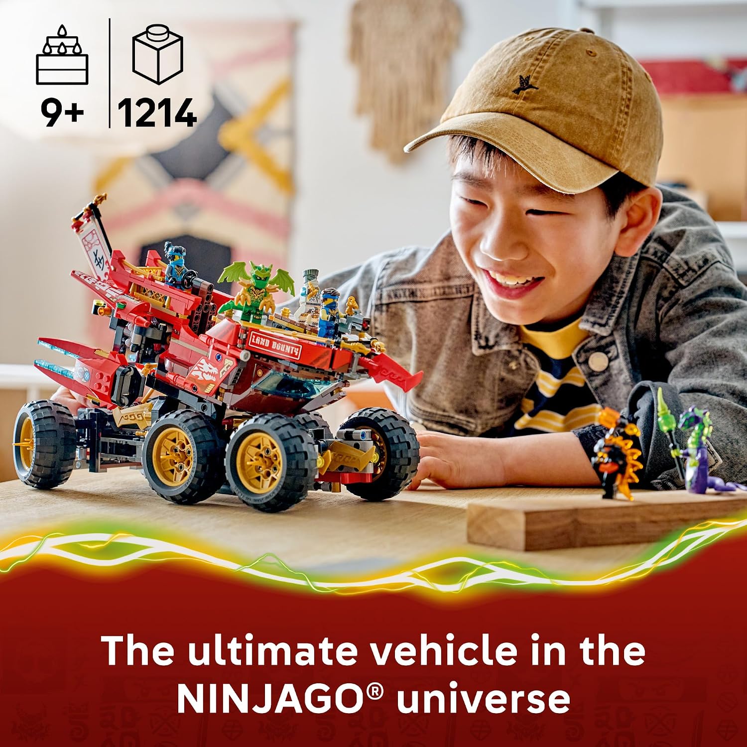 LEGO NINJAGO Tierra de Recompensa 71869 | Juguetes de construcción...