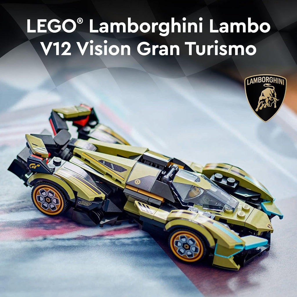 LEGO Speed Champions Lamborghini Lambo V12 Vision GT Super Car, jug...