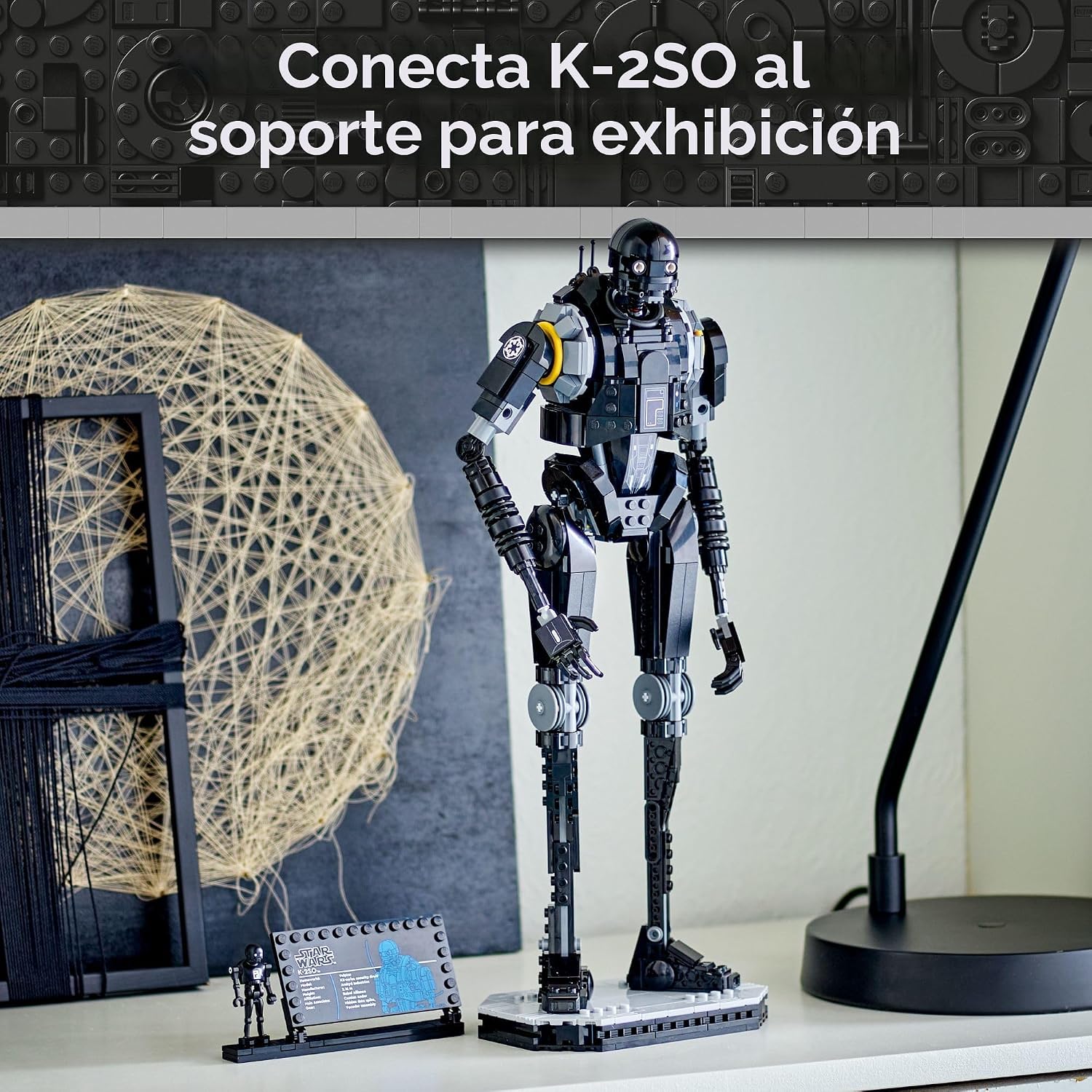 LEGO Star Wars: Andor K-2SO - Droide de seguridad - Juguete de cons...