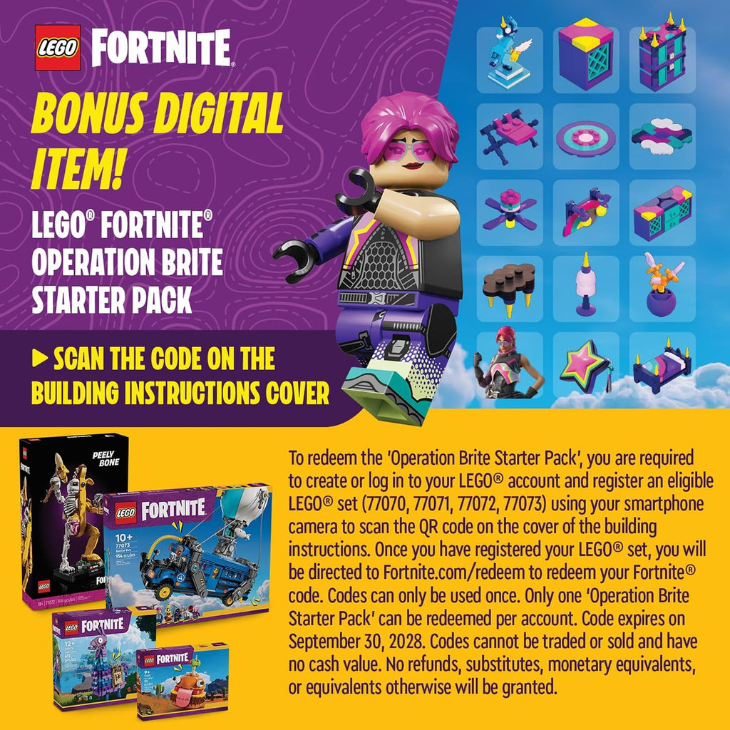 LEGO Fortnite Durrr Burger Set de Construcción - Juguete para Niños...
