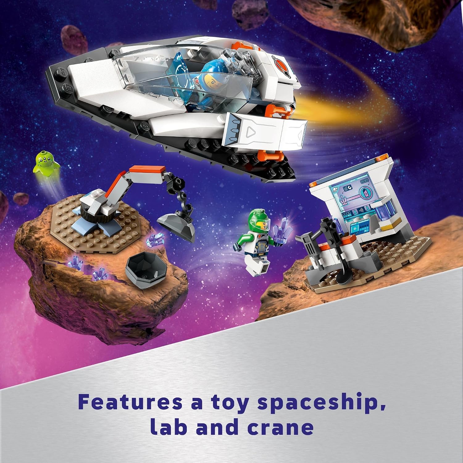 Conjunto de construcción de juguete LEGO City Nave Espacial y Descu...
