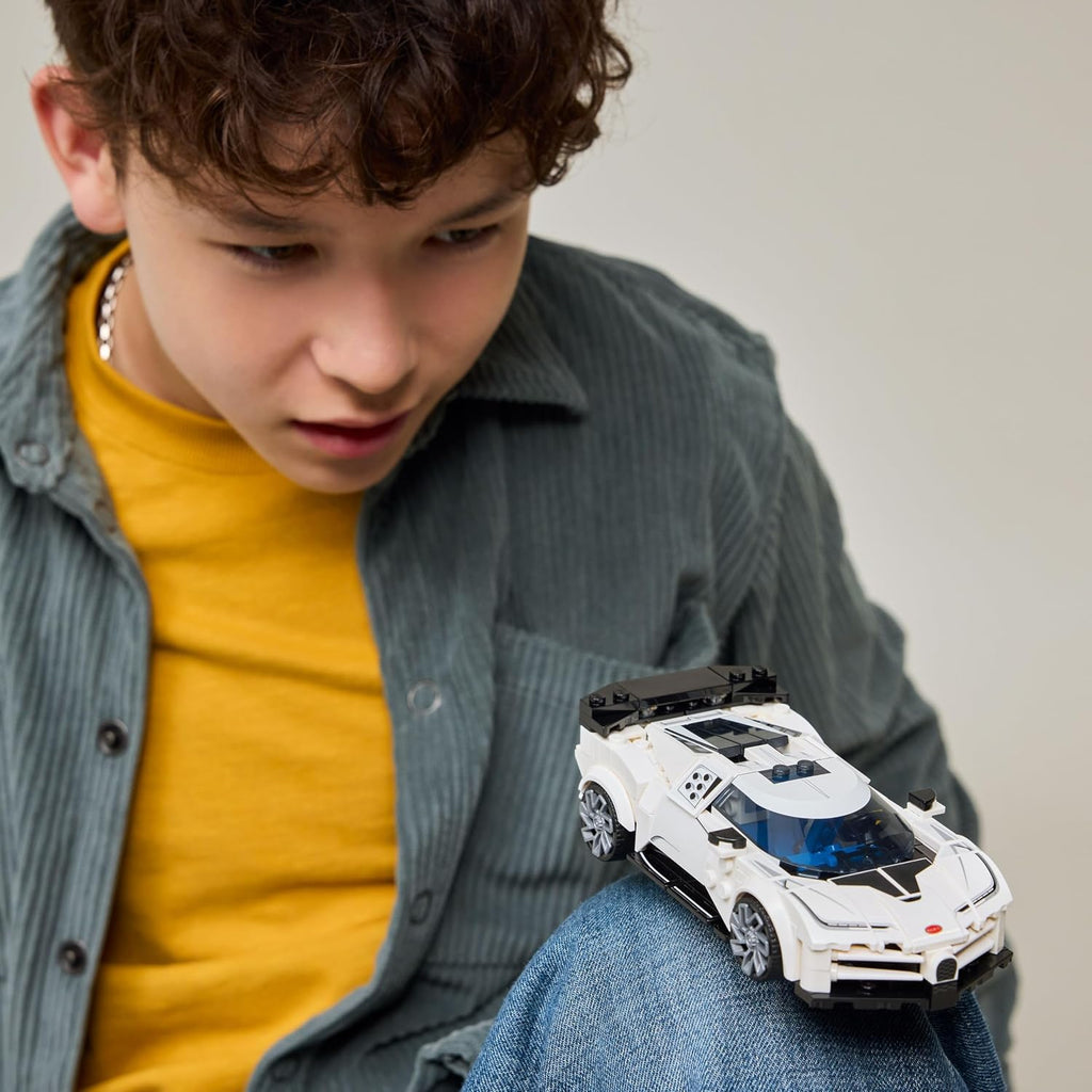 LEGO Speed Champions Bugatti Centodieci Hyper Sports Car Toy \u2013...