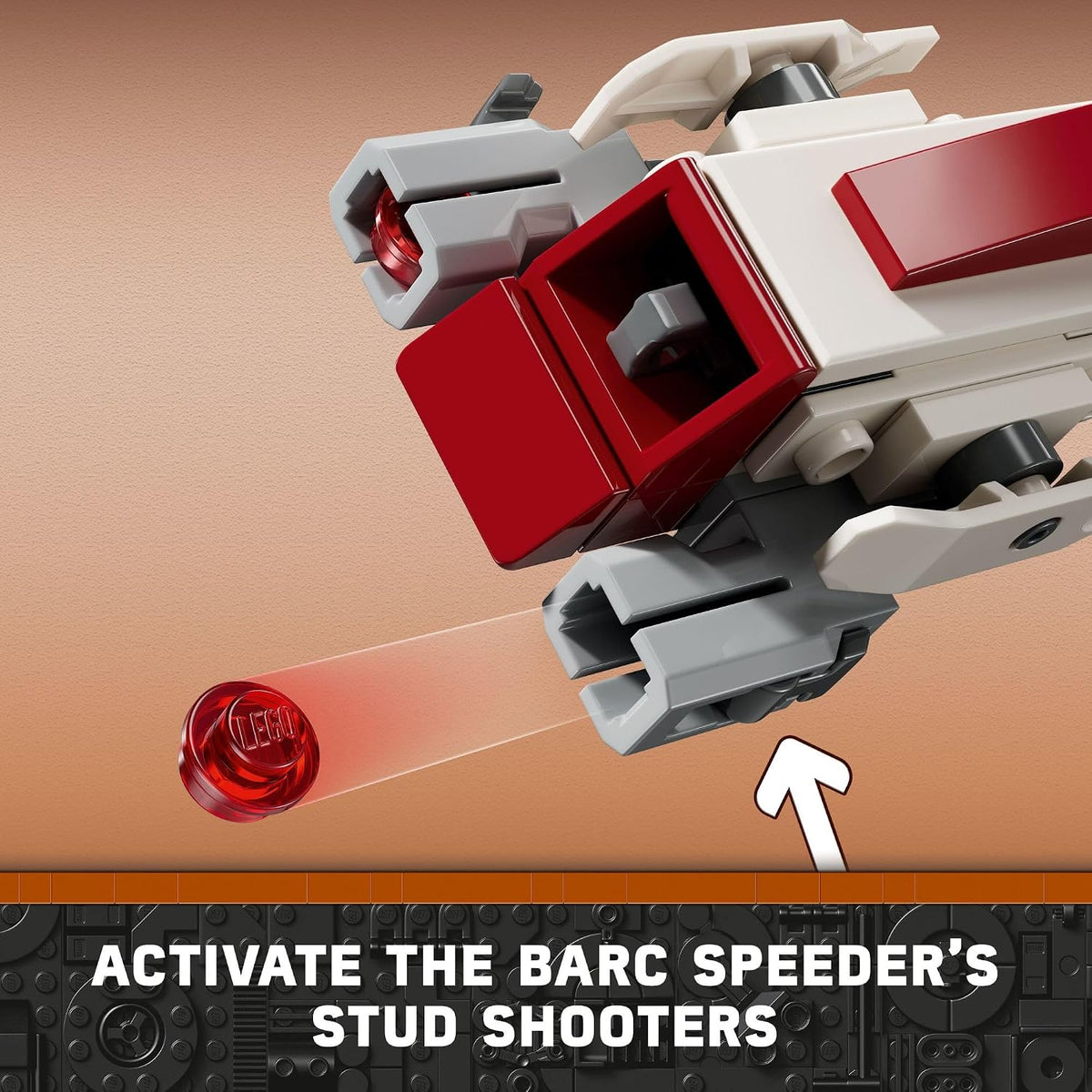 LEGO Star Wars BARC Speeder Escape, juego de construcción de juguet...