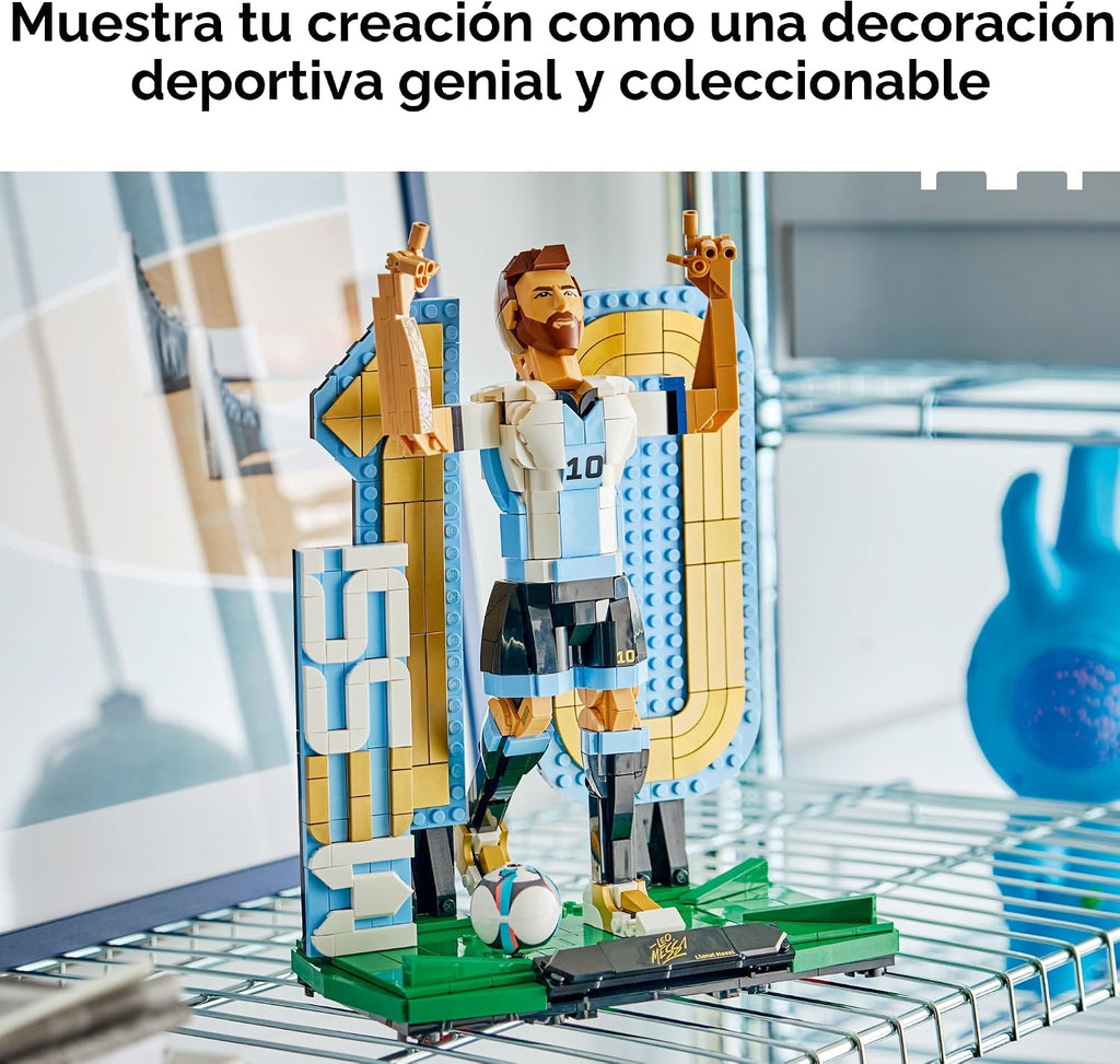 LEGO Editions Lionel Messi - Leyenda del fútbol - Juego de construc...