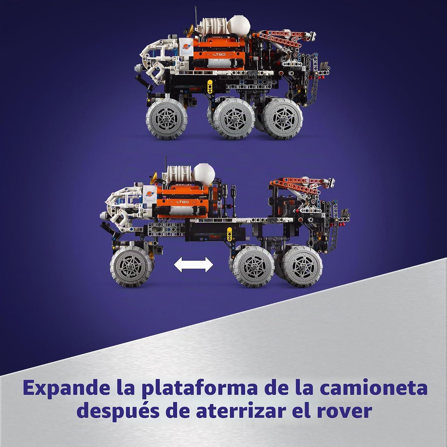 LEGO Technic Rover de Exploración de la Tripulación de Marte - Jugu...