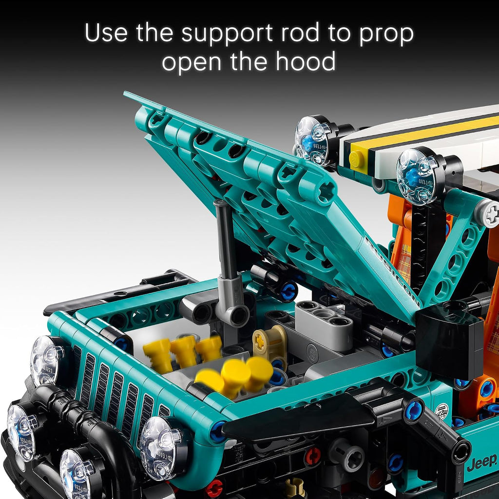 LEGO Technic Jeep Wrangler Rubicon SUV - Juguete de construcción pa...