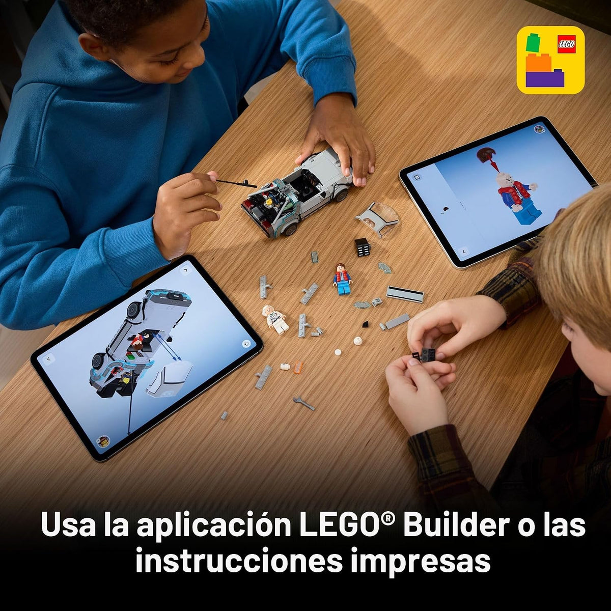 LEGO Speed Champions Máquina del Tiempo de Regreso al Futuro - Jugu...