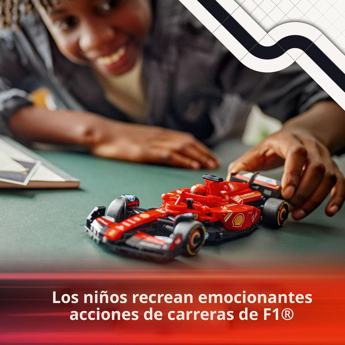 Conjuntos de construcción LEGO Speed Champions Ferrari SF-24 F1 - J...