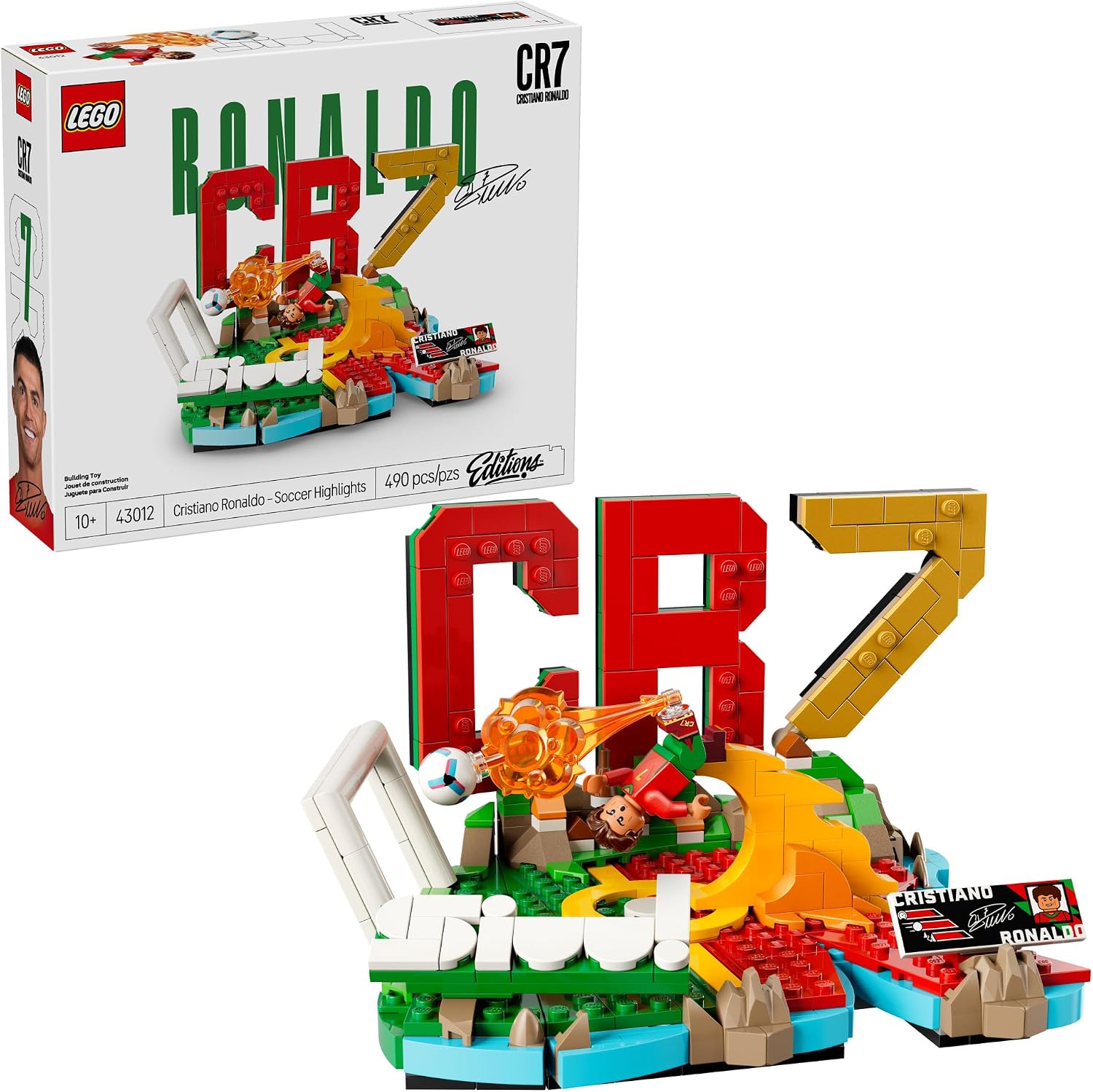 LEGO Editions Cristiano Ronaldo - Juego de construcción para niños...