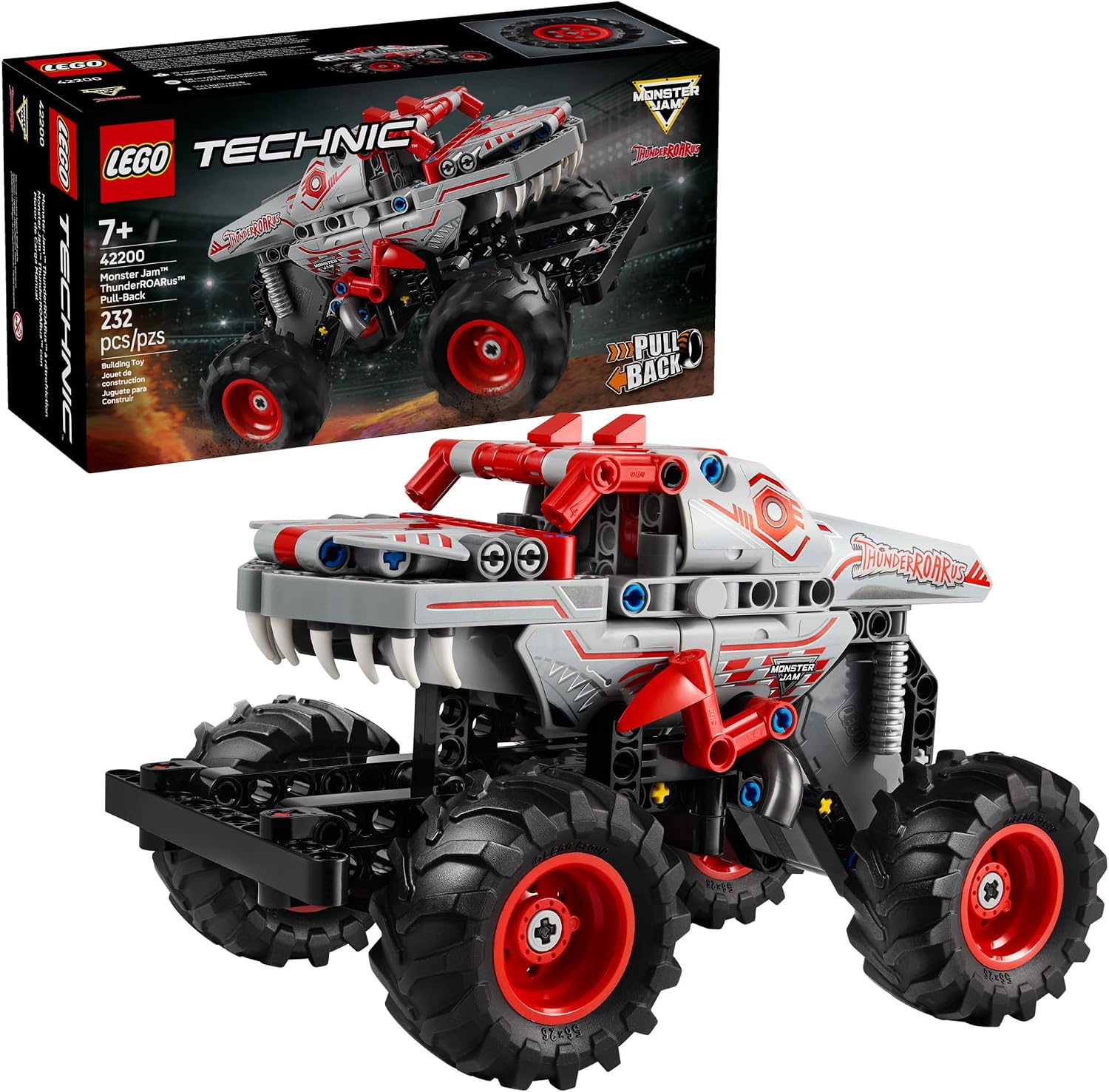 LEGO Technic Monster Jam ThunderROARus Camión Monstruo de Arrastre...
