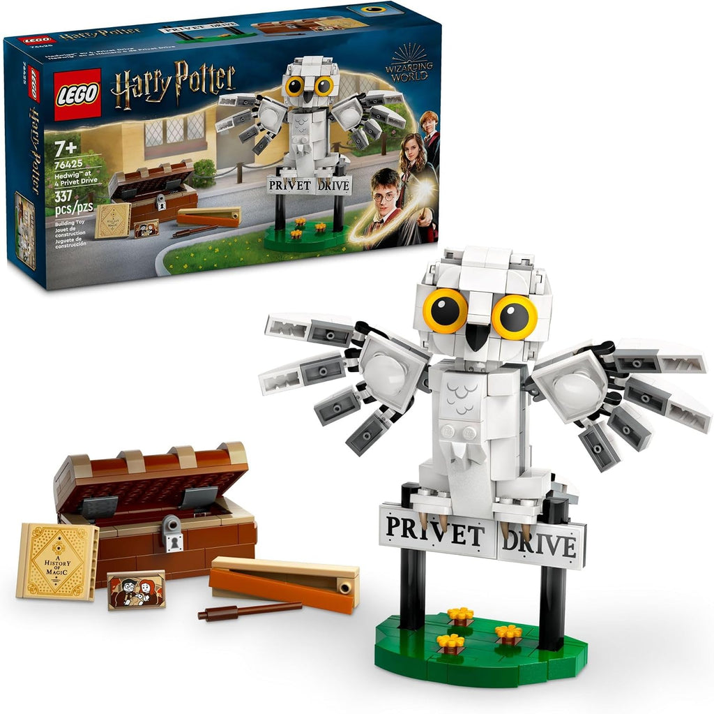LEGO Harry Potter Hedwig en 4 Calle Privet, juguete de fantasía ens...