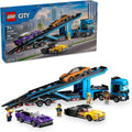 LEGO City Camión Transportador de Autos con Autos Deportivos Juego...