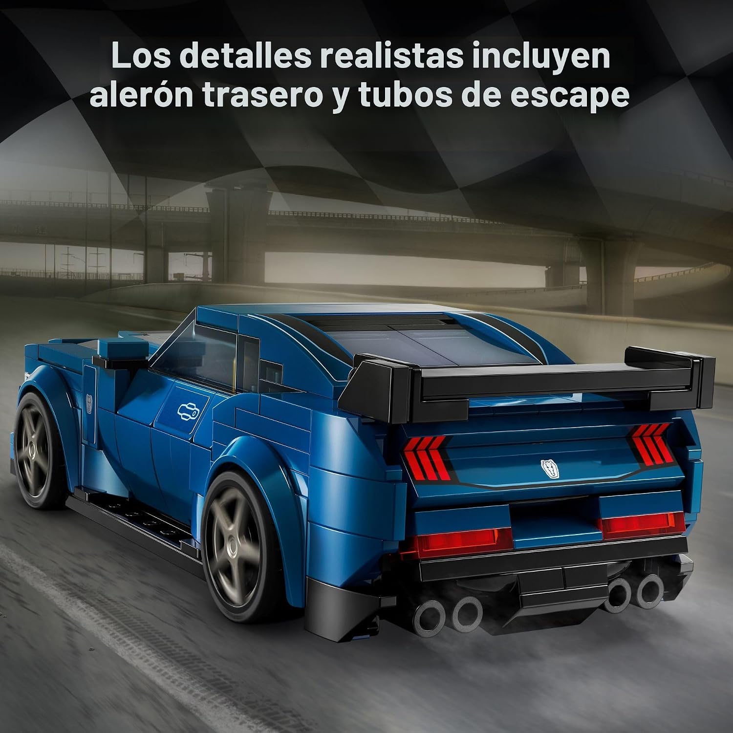 LEGO Speed Champions Ford Mustang Dark Horse Coche Deportivo de Jug...