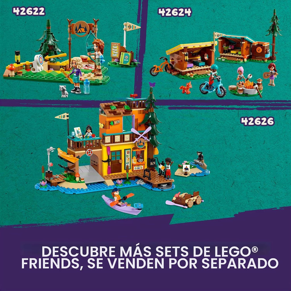 LEGO Friends Adventure Camp Casa del Árbol Juguete de Construcción...