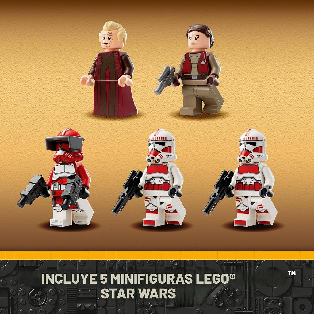 LEGO Star Wars Nave de combate Coruscant Guard 75354 Juguete para c...