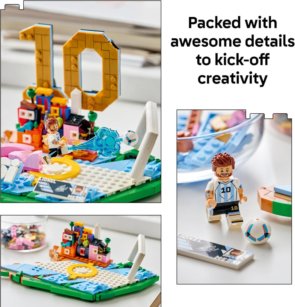 LEGO Editions Lionel Messi - Juego de construcción para niños y niñ...